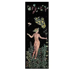 Florae Incantata Lemon Tree Velvet Tapestry