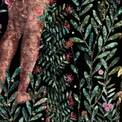 Florae Incantata Lemon Tree Velvet Tapestry