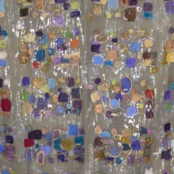 Floral Eruption Silk Organza Tapestry