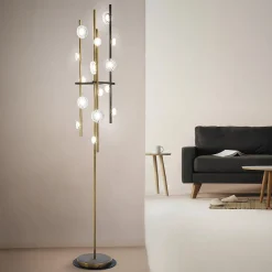 Flower Miu Glass Floor Lamp