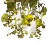 Flower Power Physalis & Anthurium Large Square Chandelier
