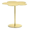 Flowers Large Brass Side Table by Stefano Giovannoni