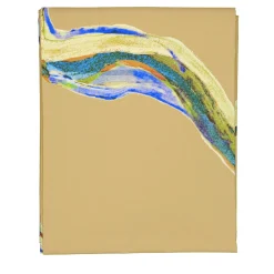 Flussi di Luce Gold Tablecloth