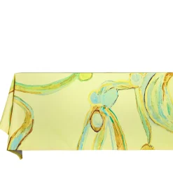 Flussi di Luce Yellow Tablecloth