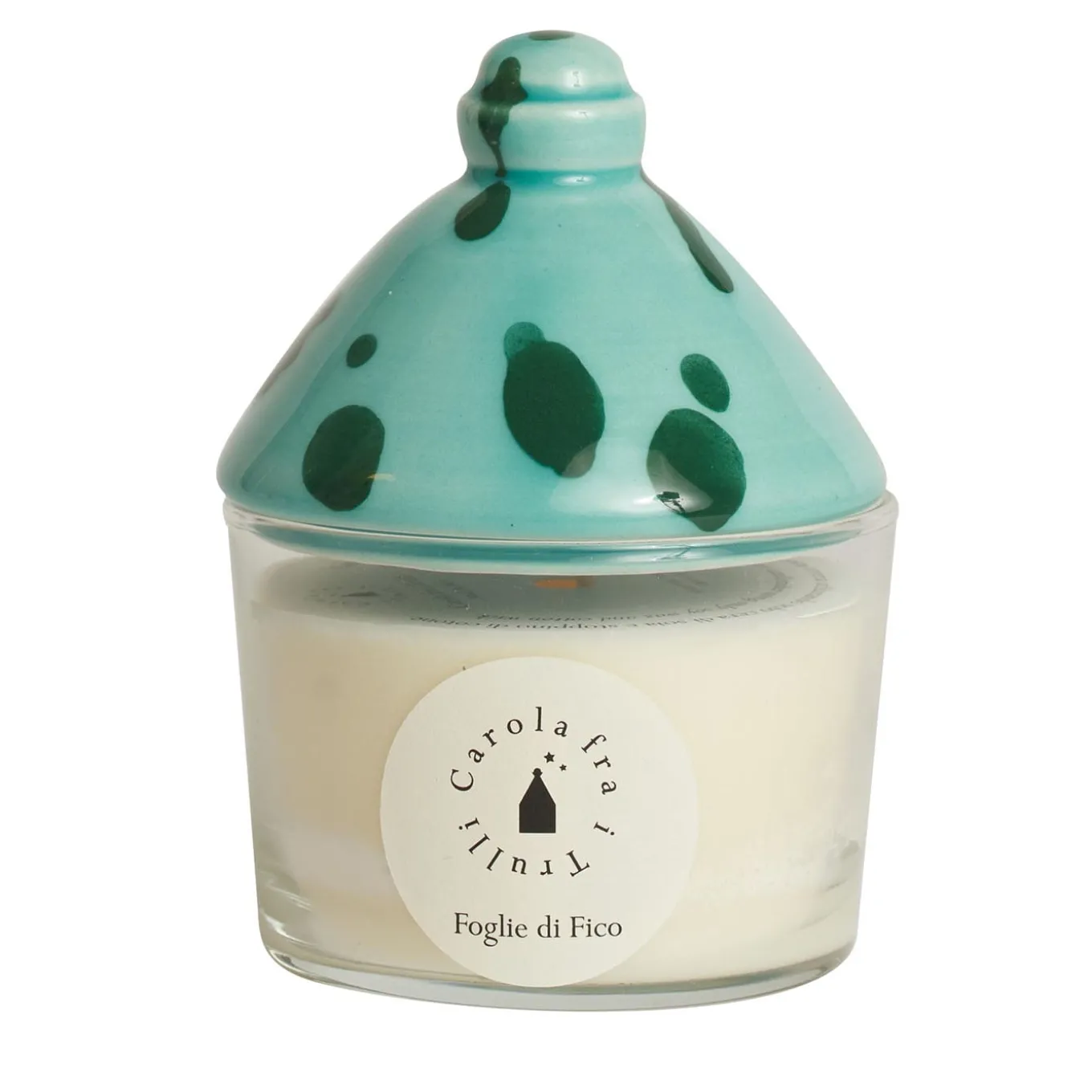 Foglie di Fico Scented Candle with Ceramic Lid #1