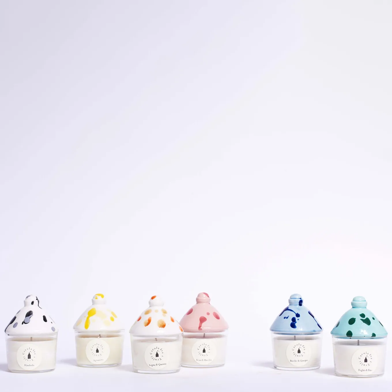 Foglie di Fico Scented Candle with Ceramic Lid #1