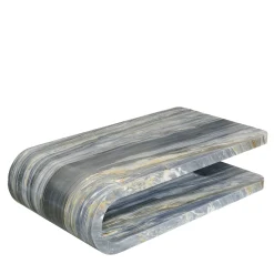 Fold Calacatta Midnight Marble Coffee Table