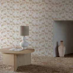 Fontana Bianco & Nocciola Wallpaper