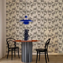 Fontana Zebrato Wallpaper