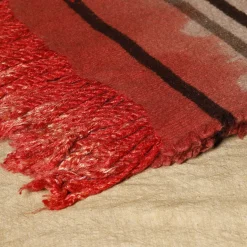 Formia Fringed Striped Polychrome Cashmere & Silk Blanket