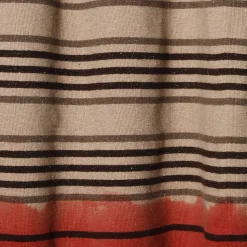 Formia Fringed Striped Polychrome Cashmere & Silk Blanket