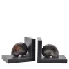Fossiline Bookends sculpture #2 by Nino Basso