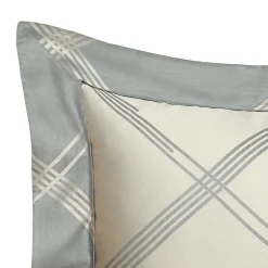 Four Generations Jacquard Grey US Standard Sham