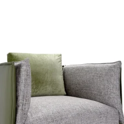 Foy Green Soft Armchair by Baldessari & Baldessari