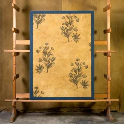 Fragaria Vesca Floral Print On Canvas