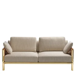 Frame Beige 2-Seater Sofa