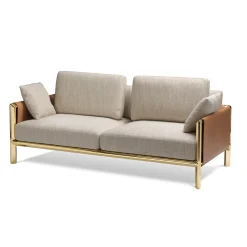 Frame Beige 2-Seater Sofa