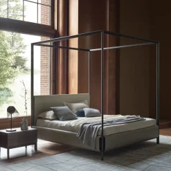 Frame Canopy Bed by Stefano Giovannoni