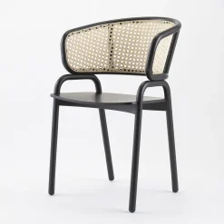 Frantz 881 Black Chair #2 by Gil Sheffi & Yoav Avinoam - Tekhne Collection
