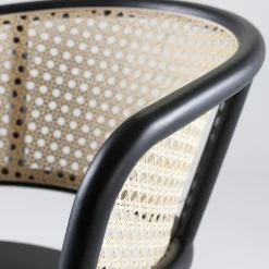 Frantz 881 Black Chair #2 by Gil Sheffi & Yoav Avinoam - Tekhne Collection