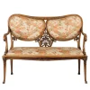 French Liberty Orange Bench