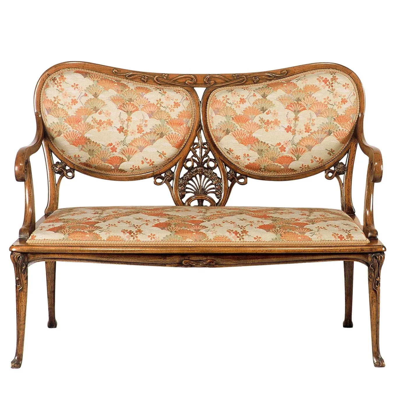 French Liberty Orange Bench