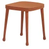 Frisée 256 Red Stool by Cristina Celestino