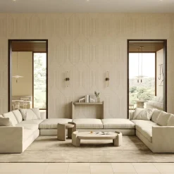 Fuente Lecce Stone Console by Studio Aretai