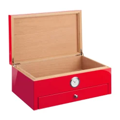Full Color Red Humidor (Special Club Edition)