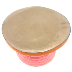 Fungo Ciccia Metallic Bronze and Pink Cake Stand