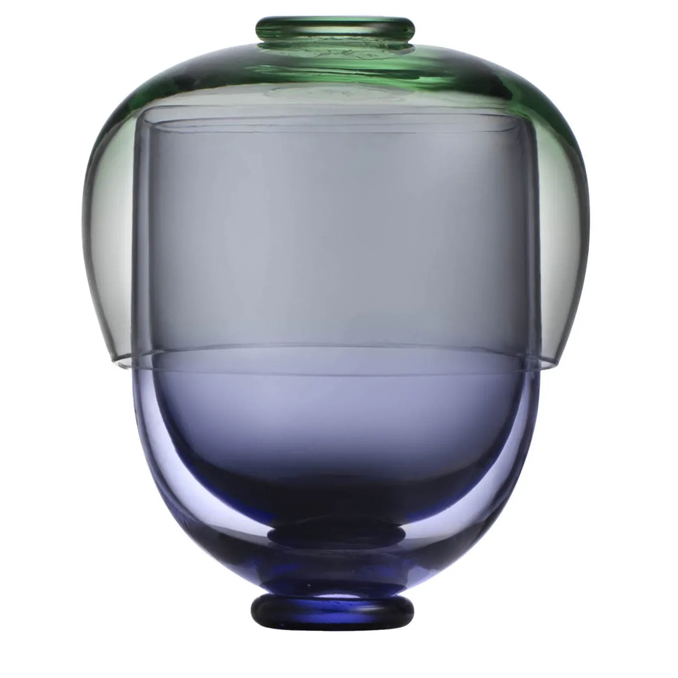 Fungo 3-Piece Polychrome Murano Glass Set of Glasses & Bowl #2