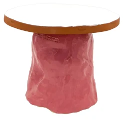 Fungo Rock Pink and Shiny White Cake Stand