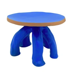Fungo Series Klein Matte Blue Ceramic Foodstand