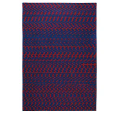Fuoritempo Kilim Rug Purple by Paolo Giordano e Nicole Jeanneret