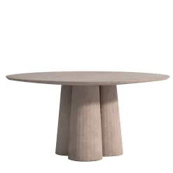 Fusto Powder Round Dining Table