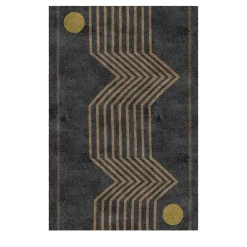 Futuro Brown Rug by Vanessa Ordonez