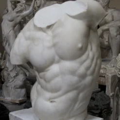 Gaddi Torso Marble Sculpture