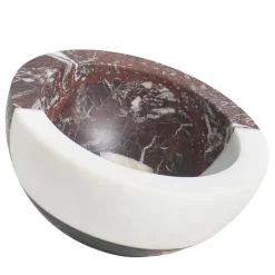 Gae Large Multicolor Marble Bowl by Arthur Arbesser