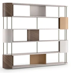 Gae Large Multi-Finish Modular Bookcase