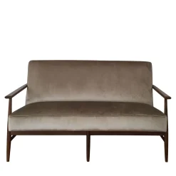 Gaia Two-Seat Velvet Sofa