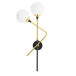 Galassia Two-bulbs Left Wall Lamp
