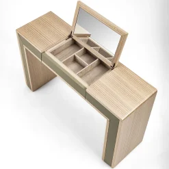 Galileo Lux Leather & Eucalyptus Vanity Desk