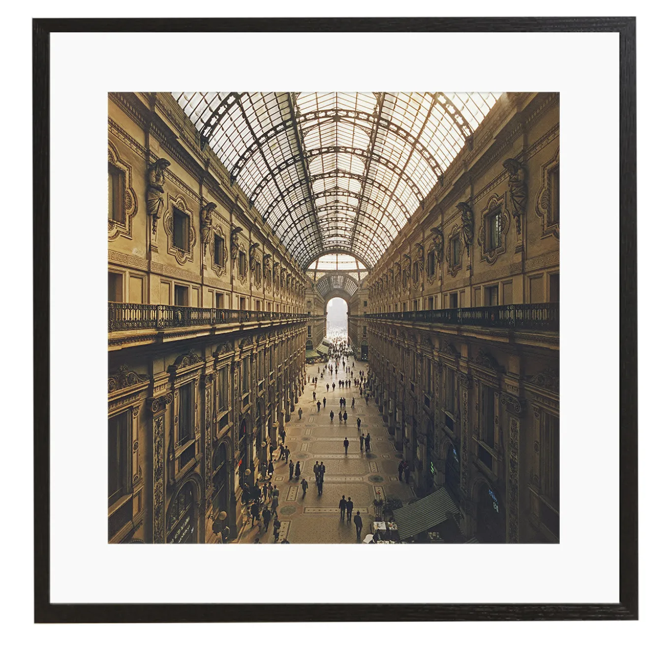 Galleria Vittorio Emanuele II Small Framed Print