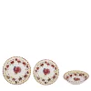 Galletto Red Set of 18 Plates