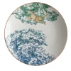 Galtaji Porcelain Soup Plate With Trees And Monkeys #4