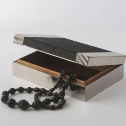 Galucharme Black Rectangular Box by Nino Basso