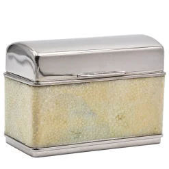 Galucharme Light-Green Shagreen Cigarette Holder by Nino Basso