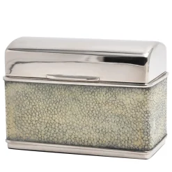 Galucharme Sage-Green Shagreen Cigarette Holder by Nino Basso