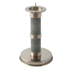 Galucharme Sky Blue Candlestick # 1 by Nino Basso