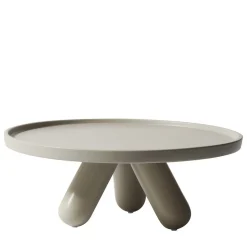 Gambone Large Gray Ceramic Stand by Aldo Cibic